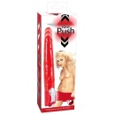 Wibrator Red Push 27,5 cm z funkcją pulsacji (push) i 7 trybami wibracji, TPE - 1
