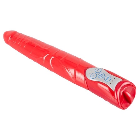 Wibrator Red Push 27,5 cm z funkcją pulsacji (push) i 7 trybami wibracji, TPE - 4