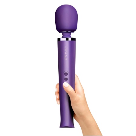 Masażer Le Wand Rechargeable Purple - 10 prędkości i 20 wzorców, 34 cm x 6,2 cm - 2