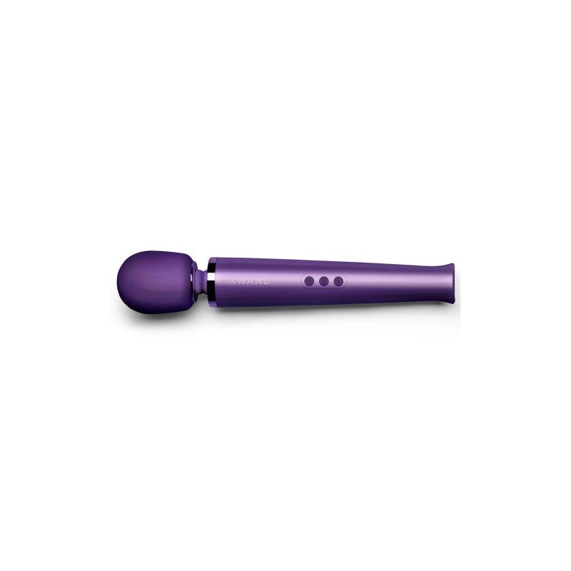 Masażer Le Wand Rechargeable Purple - 10 prędkości i 20 wzorców, 34 cm x 6,2 cm - 5