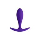 Korek analny Anal Plug Hub - matowy silikon, szeroka podstawa, 7,2 cm - 3