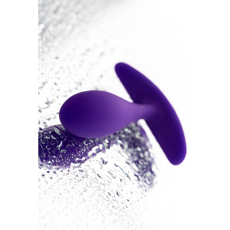 Korek analny Anal Plug Hub - matowy silikon, szeroka podstawa, 7,2 cm - 7