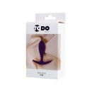 Korek analny Anal Plug Hub - matowy silikon, szeroka podstawa, 7,2 cm - 8