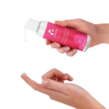 EasyGlide - Strawberry Water-BasedLubricant 150 ml - 5