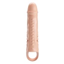 Nakładka na penisa Penis Sleeve z 3 wyjmowanymi wkładkami - TPE, 24,3 cm - 5