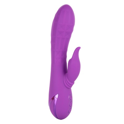Wibrator rabbit Valley Vamp z ruchomym stymulatorem, 21 cm - 1
