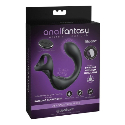 ANAL FANTASY ELITE ASS-GASM TAINT-ALIZER BLACK - 1 2