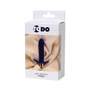 Wibrator analny Condal Violet z reliefową powierzchnią i szeroką podstawą, 14 cm - 8
