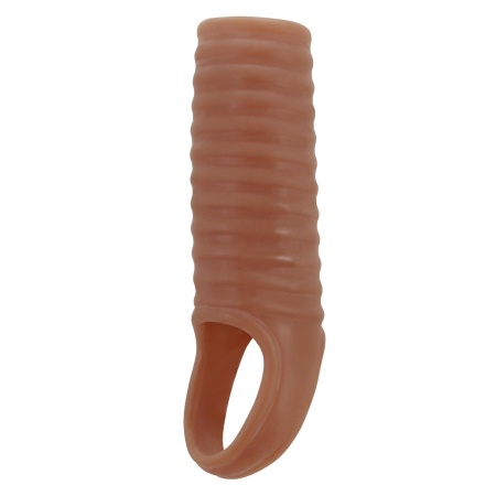 Nakładka na penisa Hartman z pierścieniem usztywniającym, 11,2 cm - 3