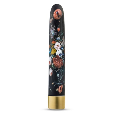 Wibrator Bountiful Flora - silnik RumbleTech, wodoodporność IPX7, długość całkowita 17,8 cm - 1 2