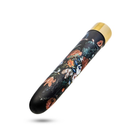 Wibrator Bountiful Flora - silnik RumbleTech, wodoodporność IPX7, długość całkowita 17,8 cm - 5