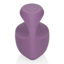Wibrator na palec Mystic Purple - kompaktowa, dwuczęściowa konstrukcja z matowego silikonu - 1