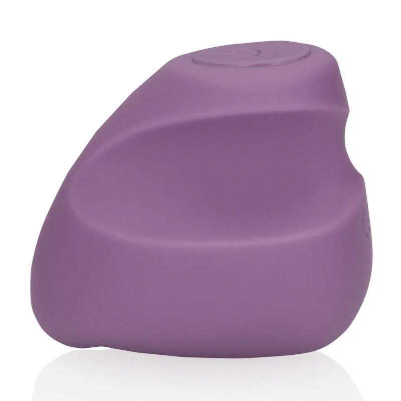 Wibrator na palec Mystic Purple - kompaktowa, dwuczęściowa konstrukcja z matowego silikonu - 5