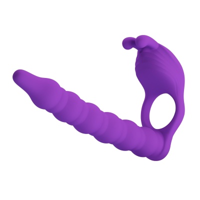 Wibrujący pierścień na penisa Blackney z 7 trybami wibracji - średnica 4,5 cm - 1 2