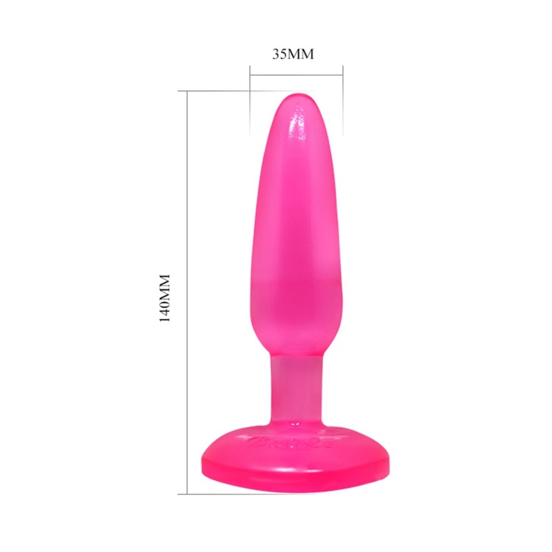 Zatyczka analna Butt Plug z przyssawką, 14 cm - 6