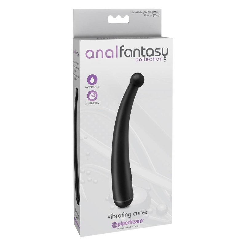 ANAL FANTASY COLLECTION VIBRATING CURVE BLACK - 2