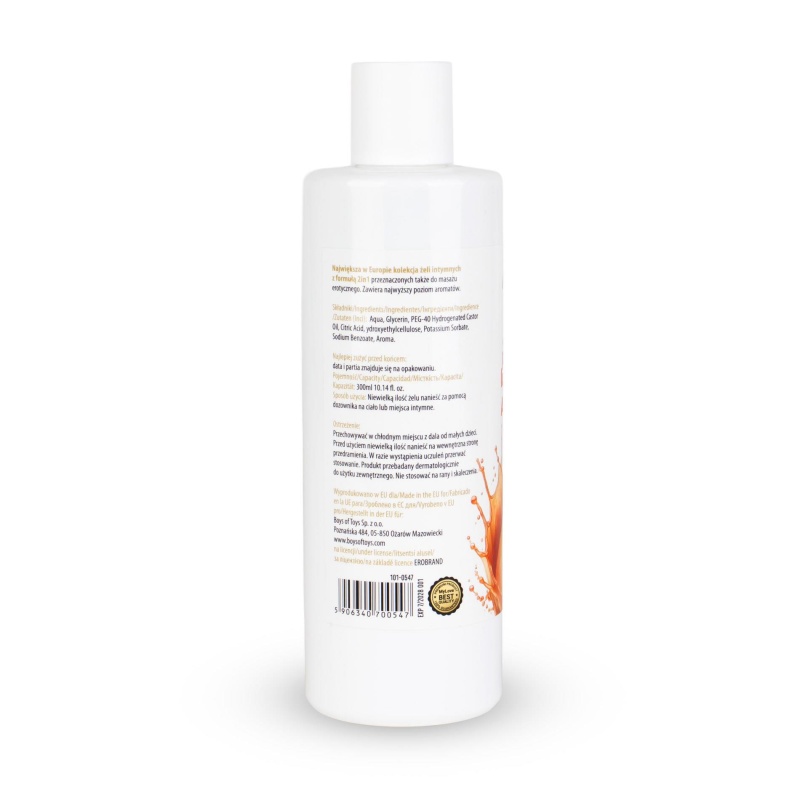 Wodny lubrykant do masażu 2w1 Aroma Series Apricot 300 ml - 3