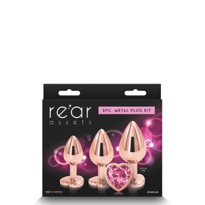 REAR ASSETS TRAINER KIT ROSE GOLD PINK HEART - 1