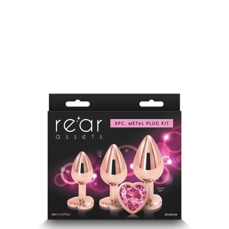 REAR ASSETS TRAINER KIT ROSE GOLD PINK HEART - 1