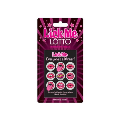 Lick Me Lotto – 12 unique tickets - 1