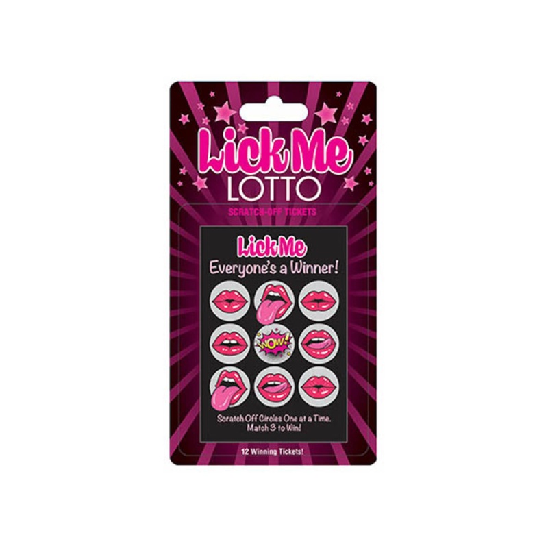 Lick Me Lotto – 12 unique tickets - 1