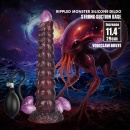 Dildo silikonowe Power Monsters Voidclaw Brute z regulacją obwodu, 29 cm - 2