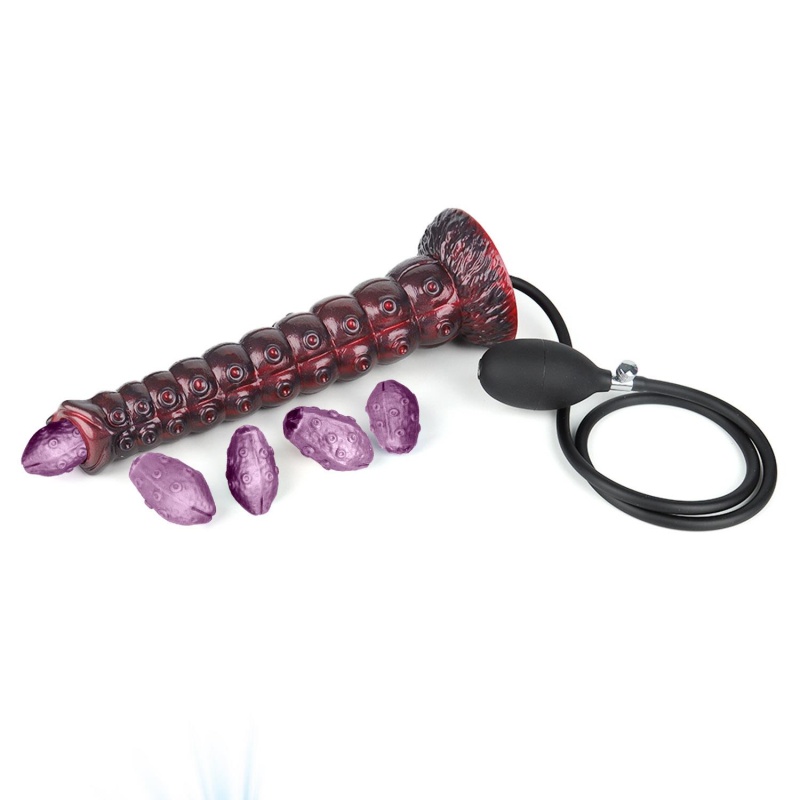 Dildo silikonowe Power Monsters Voidclaw Brute z regulacją obwodu, 29 cm - 5