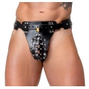 Men's Leather Jockstrap - 2