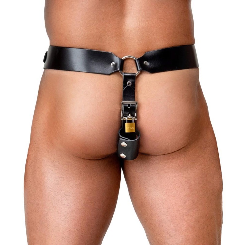 Men's Leather Jockstrap - 3