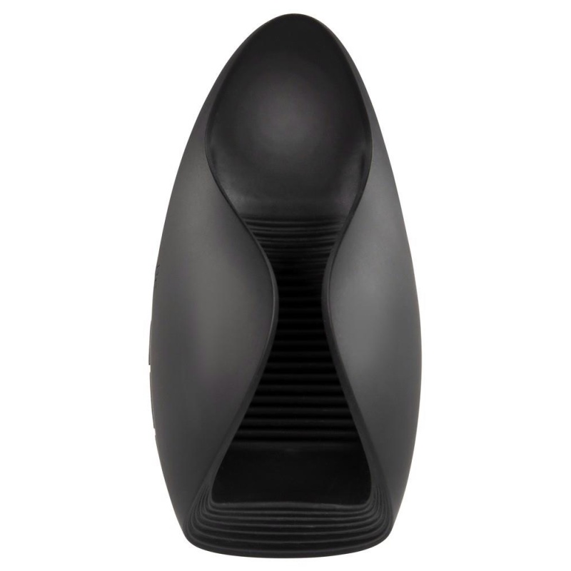 Masturbator wibracyjny Rebel do stymulacji żołędzi z elastycznymi skrzydełkami, 13 cm - 4