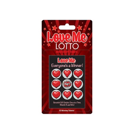 Love Me Lotto – 12 unique tickets - 1
