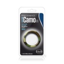 Pierścień na prącie Performance Silicone Camo - płaski, elastyczny silikon, średnica wewnętrzna 3,8 cm, szerokość 1,27 cm - 1