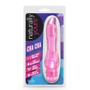 Wibrator Cha Cha Pink - wodoodporny TPE, wielostopniowa regulacja wibracji, 17,1 cm - 1