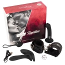 Zestaw dla par Magic Shiver Together – 5 akcesoriów, w tym wibrator z pierścieniem i dildo o długości penetracji 16,6 cm - 2