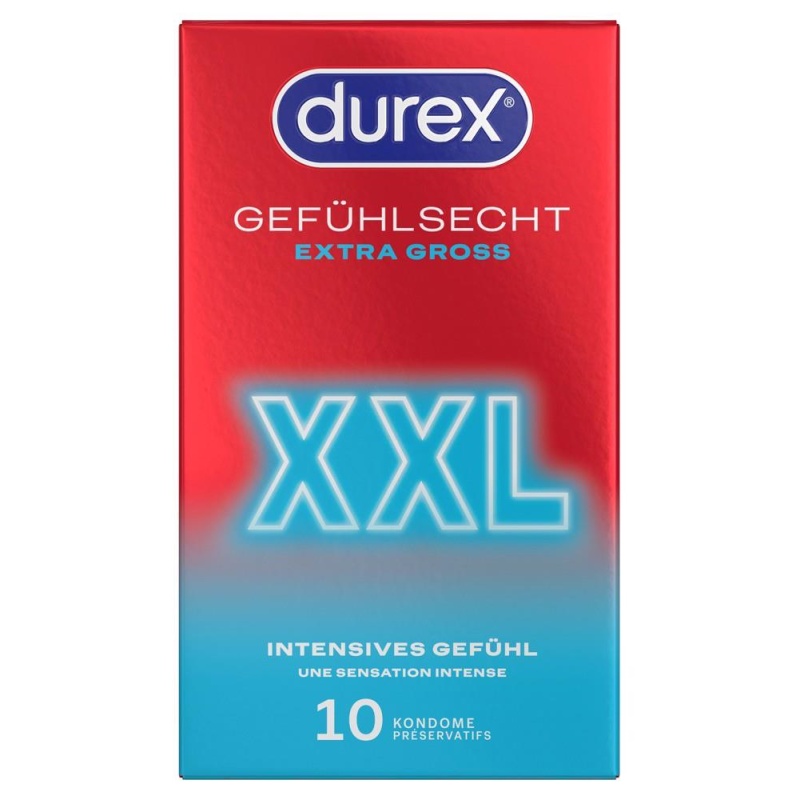 Durex Gefühlsecht Extra Gross 10 - 1