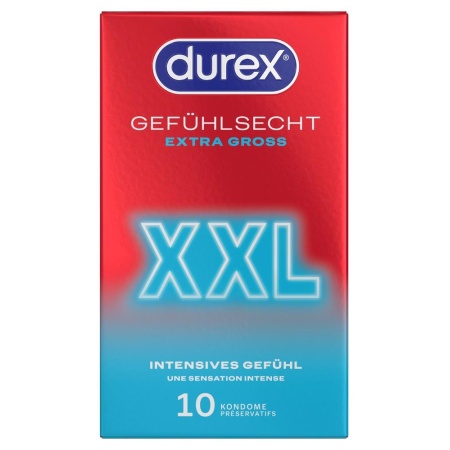 Durex Gefühlsecht Extra Gross 10 - 1