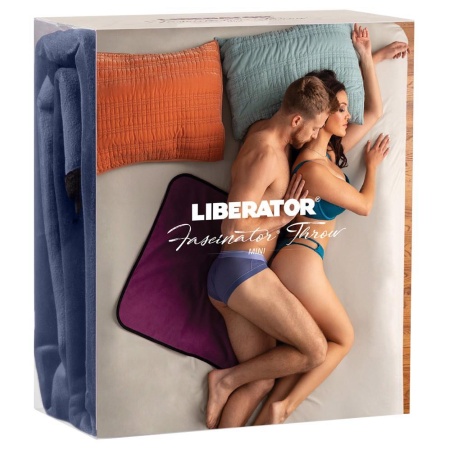 Fascinator Throw Mini Indigo - 1