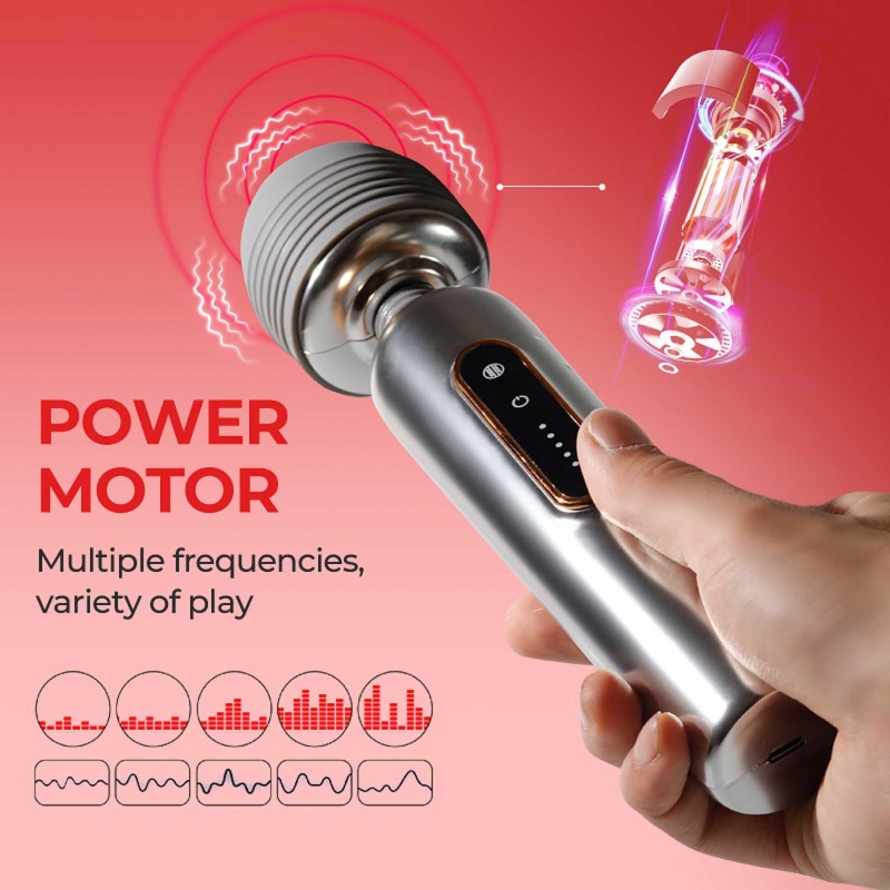 WAND MASSAGERS SHINING METALLIC LUSTER - 13