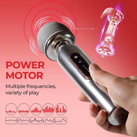 WAND MASSAGERS SHINING METALLIC LUSTER - 13