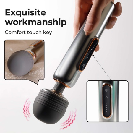 WAND MASSAGERS SHINING METALLIC LUSTER - 15