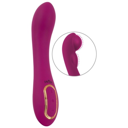 Wibrator dmuchany do punktu G Javida Inflatable z dwustrefowym nadmuchiwaniem - długość całkowita 21,1 cm, średnica do 5,2 cm - 2