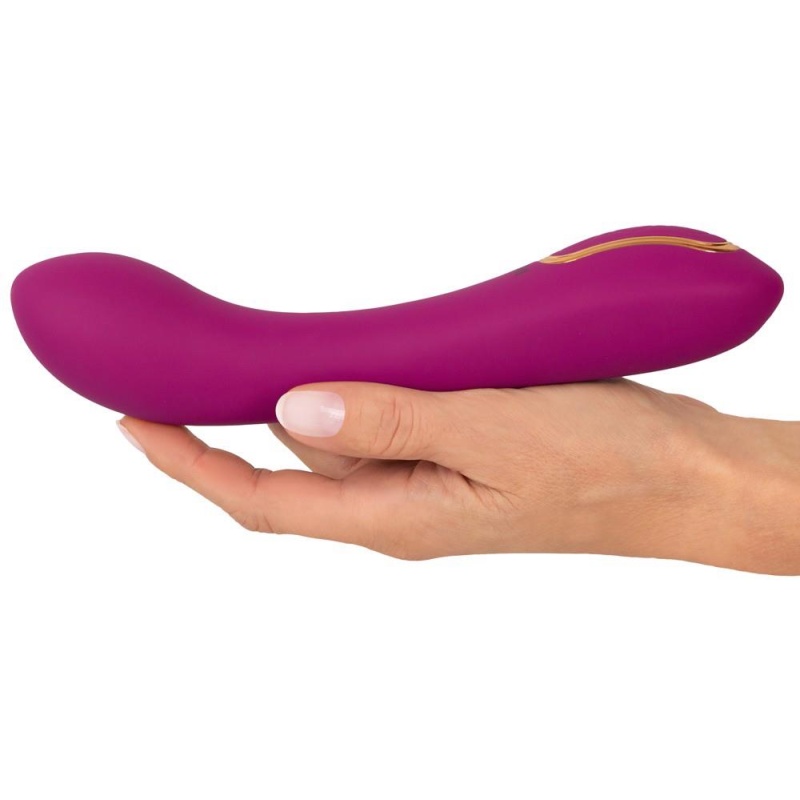 Wibrator dmuchany do punktu G Javida Inflatable z dwustrefowym nadmuchiwaniem - długość całkowita 21,1 cm, średnica do 5,2 cm - 7