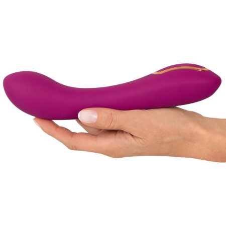 Wibrator dmuchany do punktu G Javida Inflatable z dwustrefowym nadmuchiwaniem - długość całkowita 21,1 cm, średnica do 5,2 cm - 7