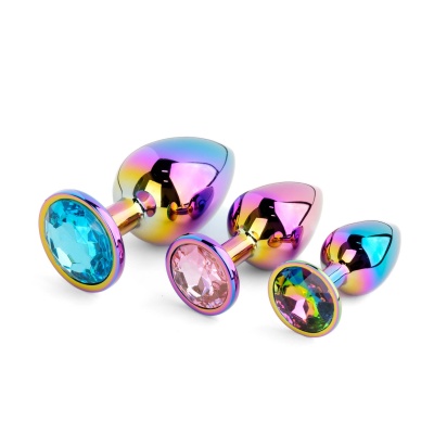 Jewellery - Multicolor PLUG - SET - 1 2