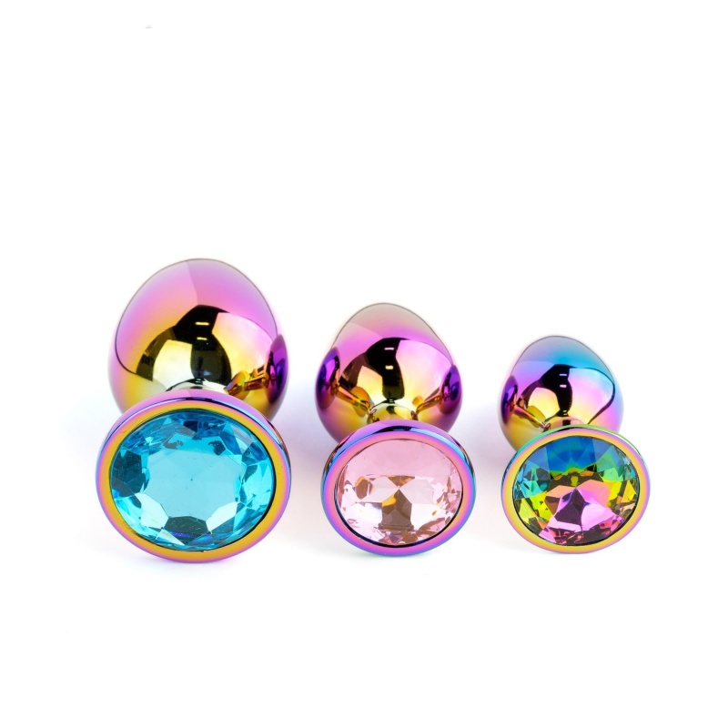 Jewellery - Multicolor PLUG - SET - 6