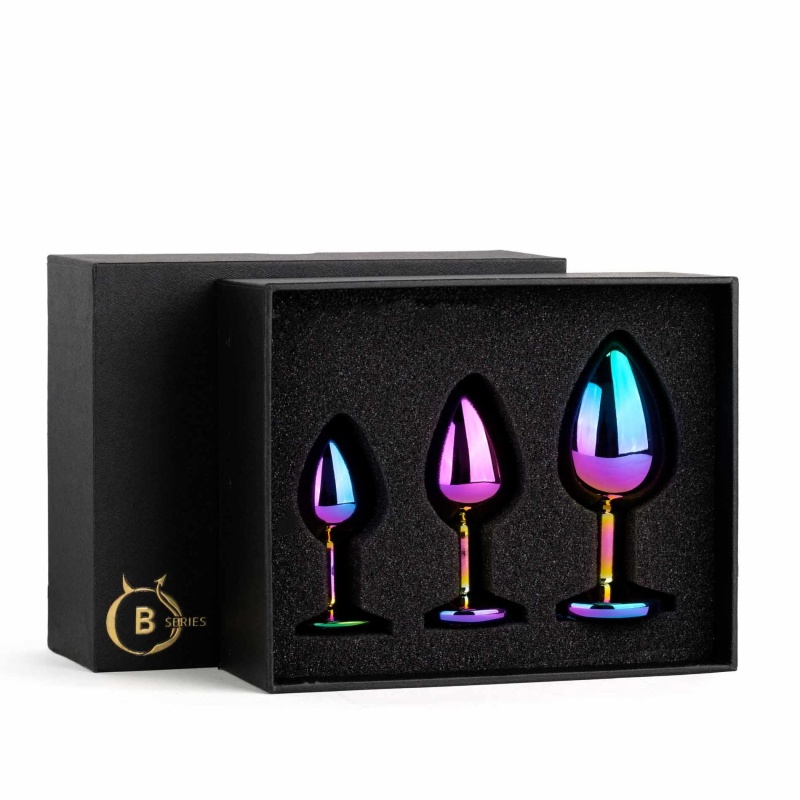 Jewellery - Multicolor PLUG - SET - 8