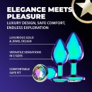 Venice Collection - Metal Anal Plug Set - Iridescent - 5