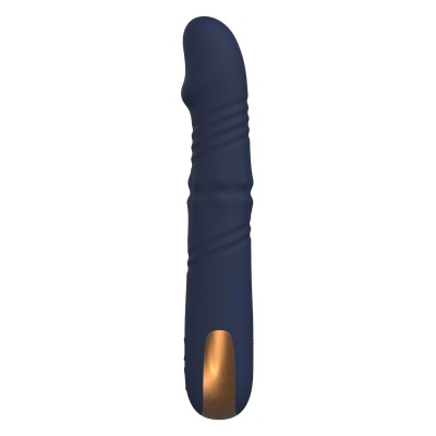 GODDESS AFRODITE UP AND DOWN VIBRATOR WITH ROTATING BEADS - 1 2