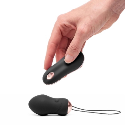 Addicted Remote Control Rechargeable Love Egg Vibrator - 1 2