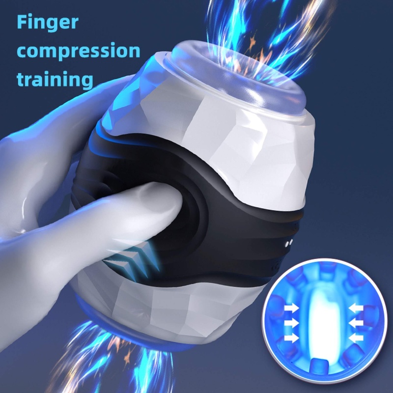 VIBRATING BALL MALE STROKER - 6